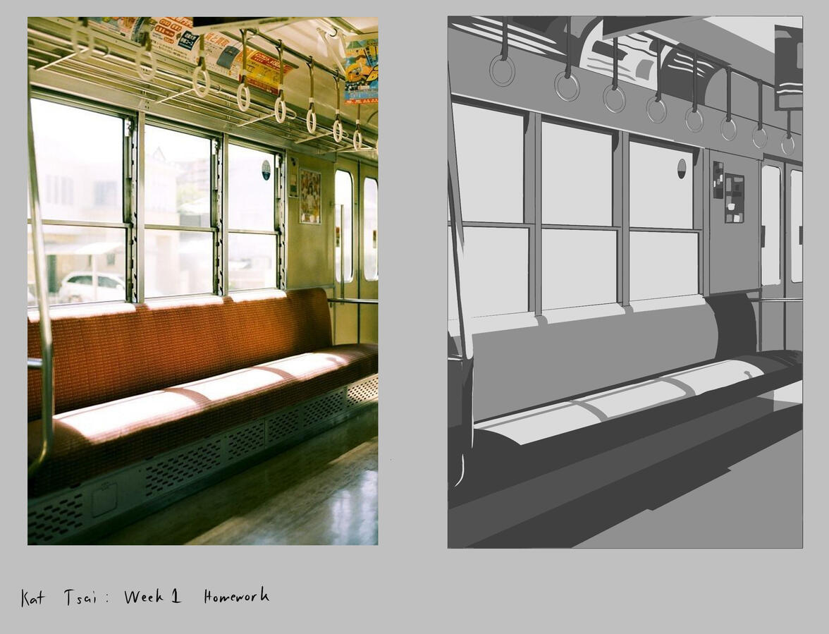 4 Value scene simplification